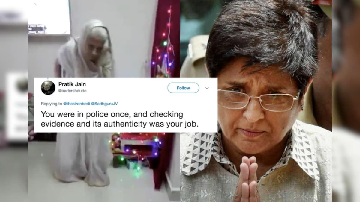 Kiran Bedi Trolled Over Sharing A Fake Video Of Narendra Modi's Mother -  News18