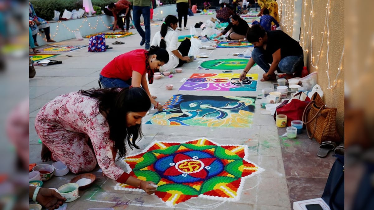 Happy Basant Panchami 2020 Best Rangoli Designs and Decoration Ideas