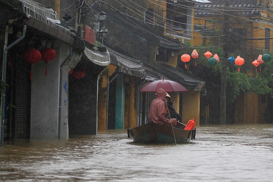 Typhoon Damrey Batters Vietnam Captured Devastating Flooding