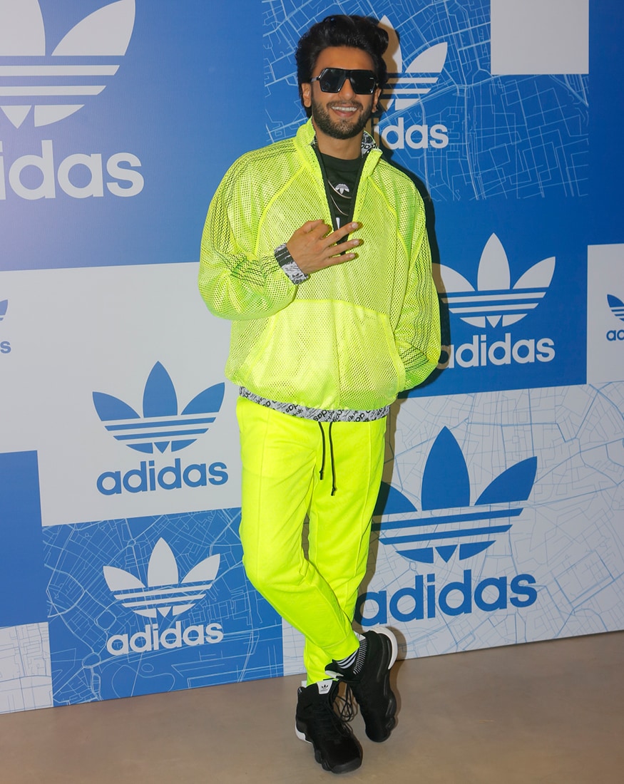 Ranveer Singh Wows In Neon Dress At 