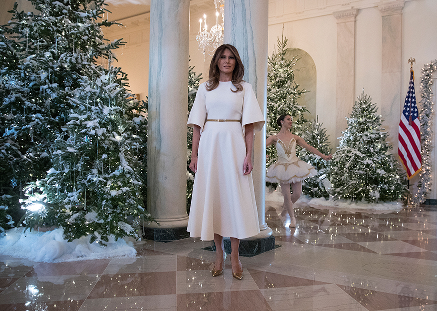 Melania Trump inaugurates White House Christmas Decor - Photogallery