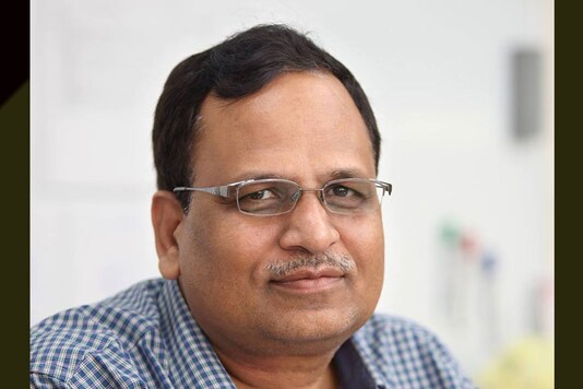 File photo of Delhi health minister Satyendar Jain.

(Image courtesy: AAP Satyendar Jain/Facebook)