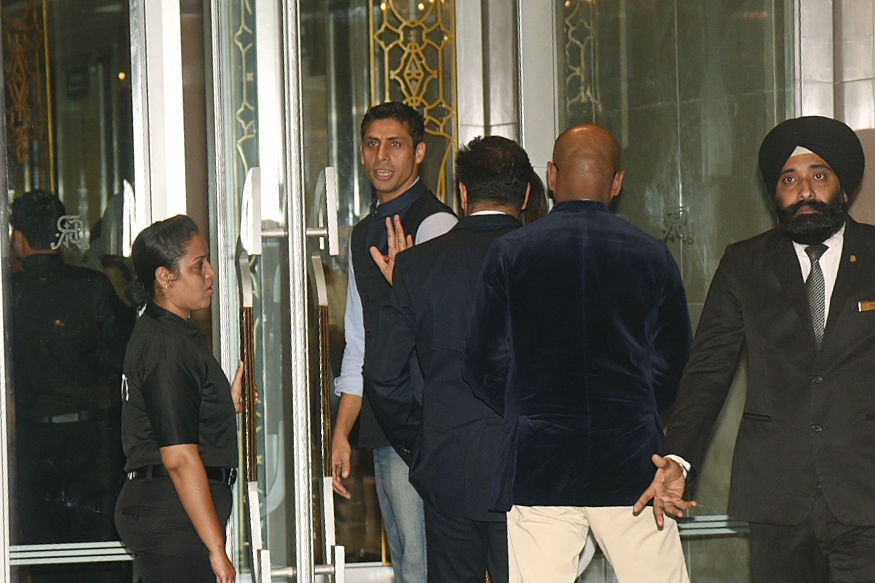 (Photo: Ashish Nehra at Zaheer Khan-Sagarika Ghate's post-wedding party)