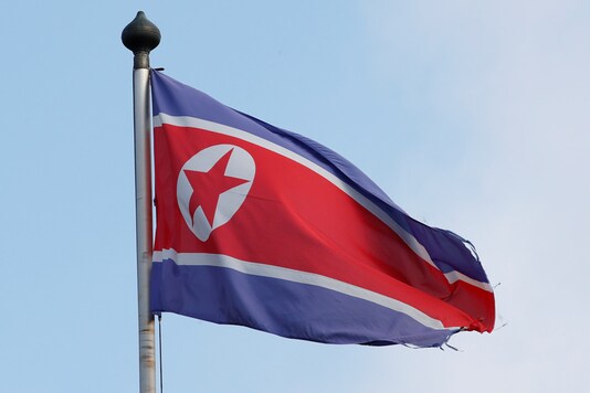 A flag is pictured outside the Permanent Mission of North Korea in Geneva, Switzerland. (Reuters) A flag is pictured outside the Permanent Mission of North Korea in Geneva, Switzerland. (Reuters)