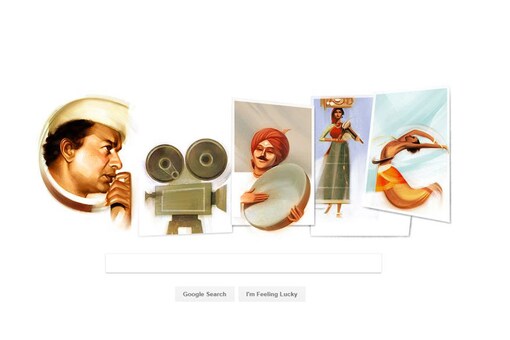 Google Doodle Pays Tribute to Indian Filmmaker V. Shantaram on His 116th Birth Anniversary