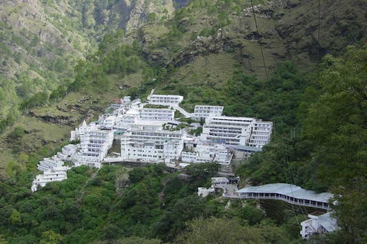 For representation: An aerial view of the Vaishno Devi shrine in Jammu and Kashmir. 