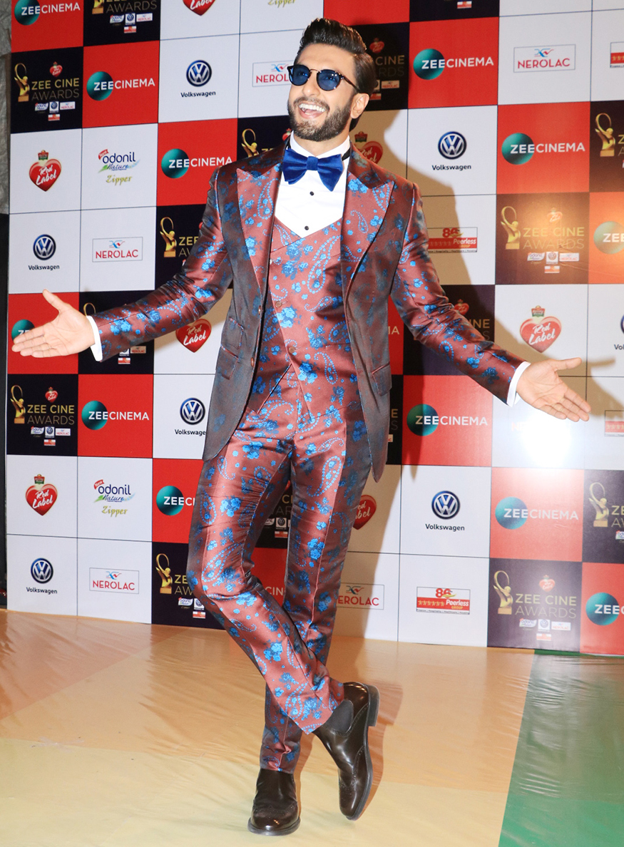 10 Times Ranveer Singh Proved That He Has No Fear Flaunting Colourful ...