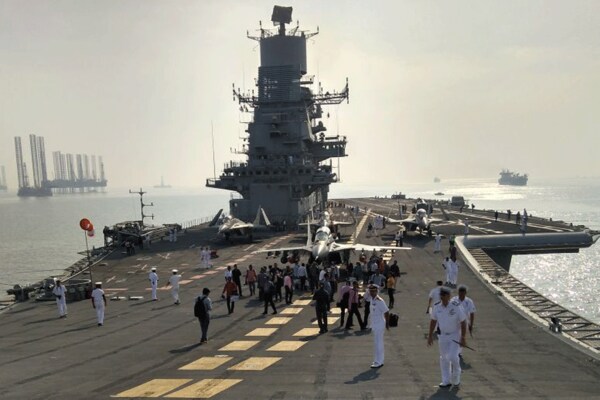 What It's Like To Be On India's Largest Warship — INS Vikramaditya