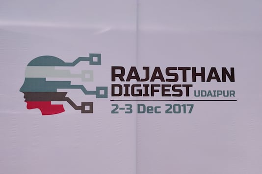 Rajasthan Digi Fest 2017 displayed the e-governance schemes currently being practiced by the state government of Rajasthan. (Image: Sarthak Dogra/ News18.com) Rajasthan Digi Fest 2017 displayed the e-governance schemes currently being practiced by the state government of Rajasthan. (Image: Sarthak Dogra/ News18.com)