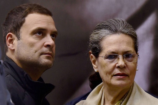 File image of Rahul Gandhi with Sonia Gandhi. (PTI Photo)