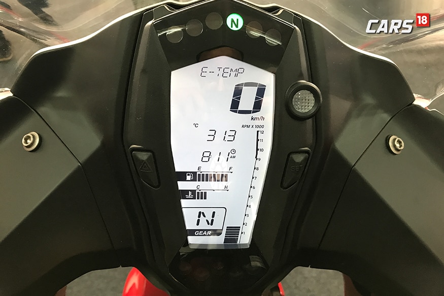 TVS-Apache-RR-310-Review-Instrument-Cluster