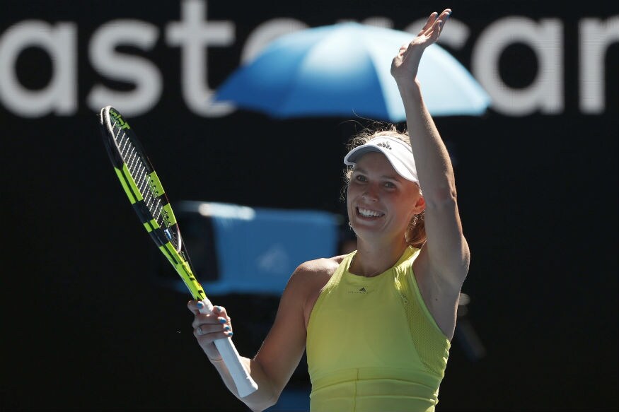 Australian Open Caroline Wozniacki Survives Scare to Enter 3rd Round