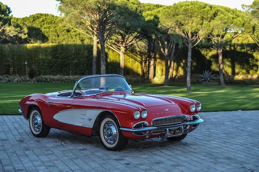 This 1961 Chevrolet Corvette Roadster is estimated at €85,000 to €120,000. (Image: AFP Relaxnews) This 1961 Chevrolet Corvette Roadster is estimated at €85,000 to €120,000. (Image: AFP Relaxnews)