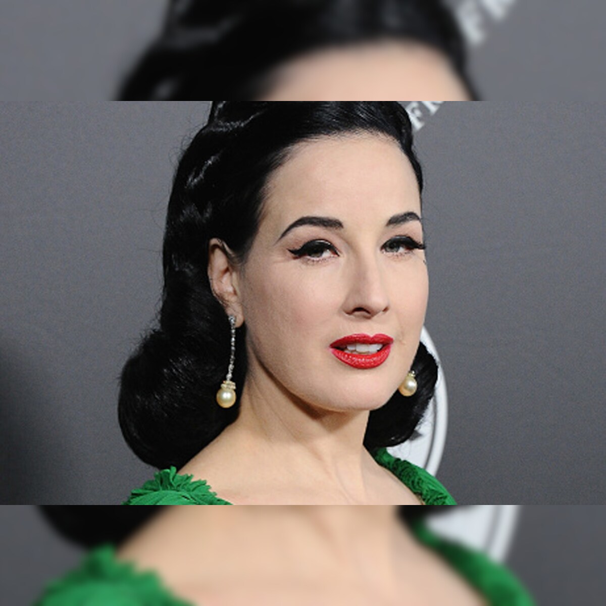 Dita Von Teese Ready To Embrace Grey Hair