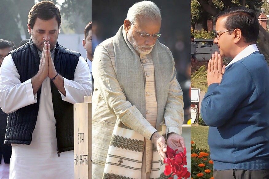 Nation Pays Tribute to Mahatma Gandhi on 70th Death Anniversary - News18