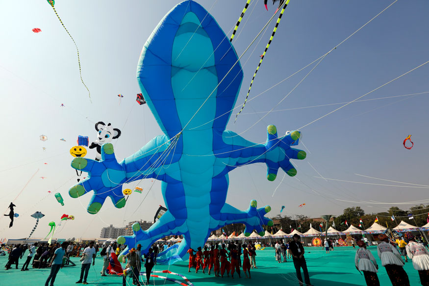 International Kite Festival 2018 in Ahmedabad! See Pictures Photogallery