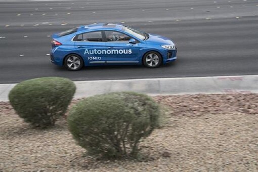 Hyundai Ioniq Autonomous Concept. (Image: AFP Relaxnews)