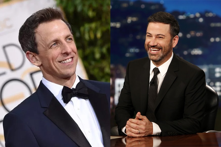 Jimmy Kimmel, Seth Meyers Slam US President Donald Trump For His