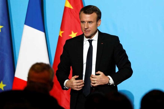 File photo of French President Emmanuel Macron. (Reuters) File photo of French President Emmanuel Macron. (Reuters)
