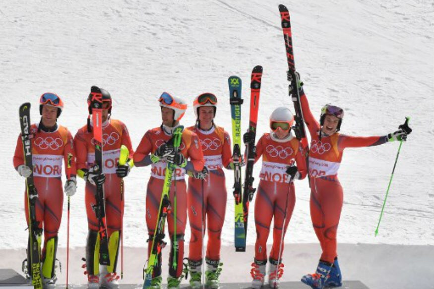 Swiss Win Team Skiing Gold, Norway Better USA's Medals Tally Record