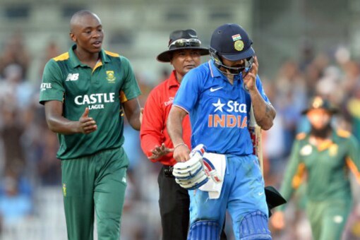 Kagiso Rabada after dismissing Virat Kohli (Image: AFP)