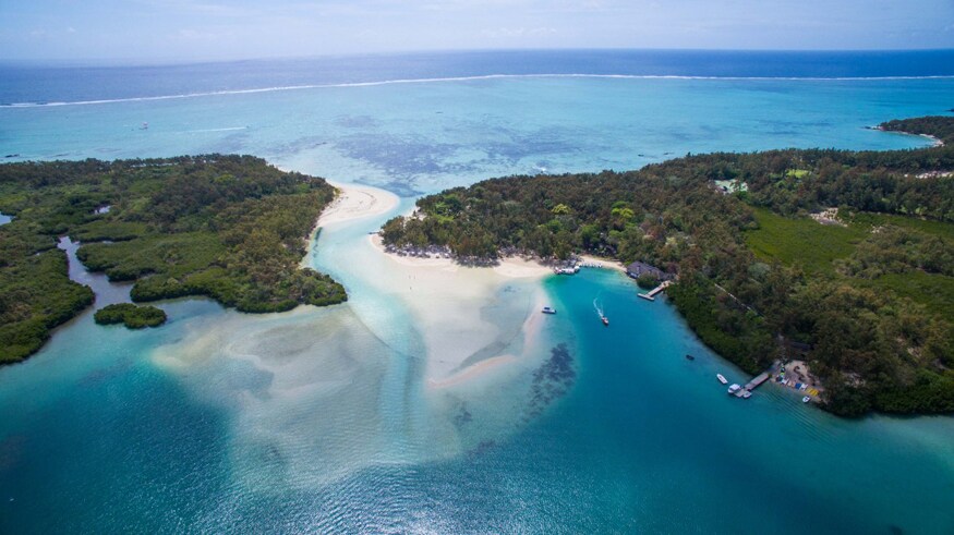 ÃŽle aux Cerfs Island, Mauritius. (Image: Dronestagram/QUiK)