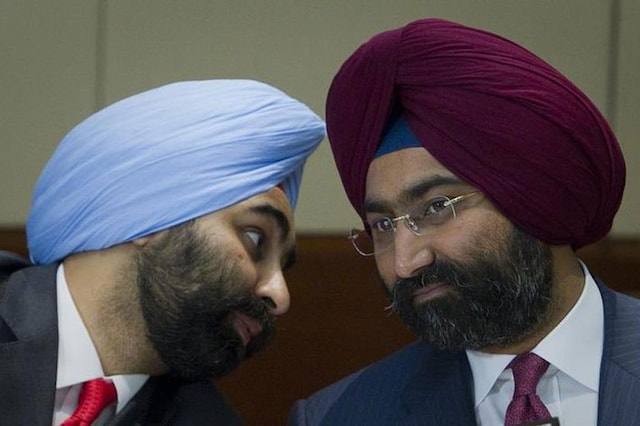 File photo of Malvinder Singh and Shivinder Singh. (Courtesy: Reuters)