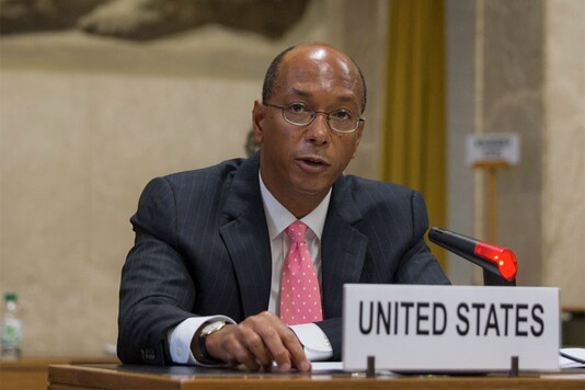 US disarmament ambassador Robert Wood. US disarmament ambassador Robert Wood.