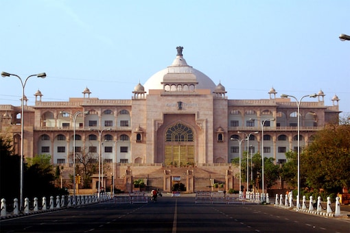File photo of Rajasthan Legislative Assembly building. (Photo courtesy: rajassembly.nic.in)