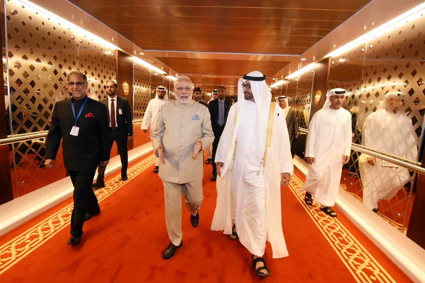 PM Narendra Modi Arrives in UAE on His Second Visit to Gulf Country