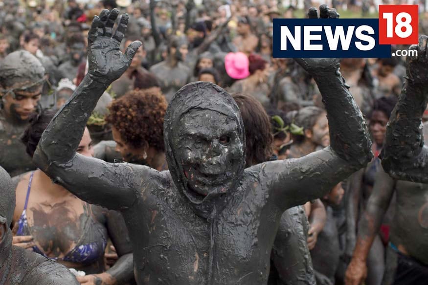 Watch The Brazilian Mud Party That Is An International Event News18 