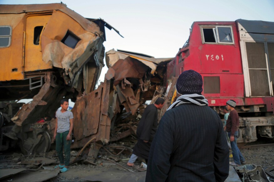 At Least 15 People Killed in Egyptian Train Crash