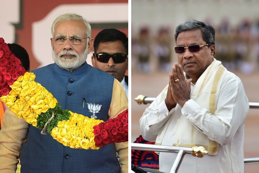 Image result for PM Narendra Modi Vs Siddaramaiah