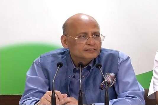File photo of Congress leader Abhishek-Manu-Singhvi