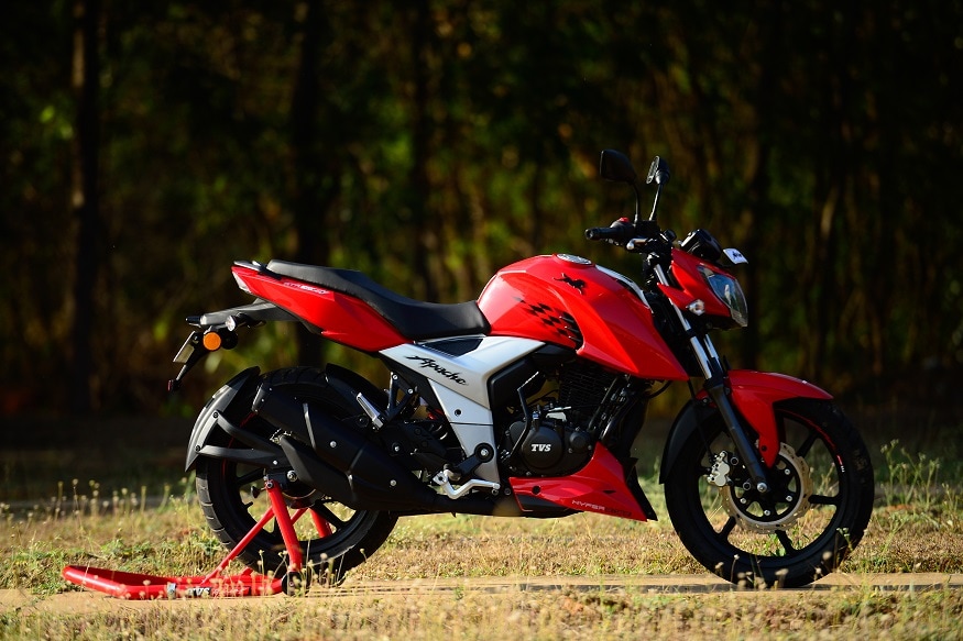 New Tvs Apache Rtr 160 4v Detailed Image Gallery