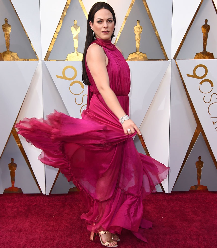 Oscars 2018 Photos of 1st Openly Transgender Award Presenter