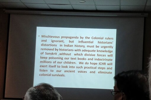 The ICHR conference was 'distortions' in Indian history was organised at IGNCA. 