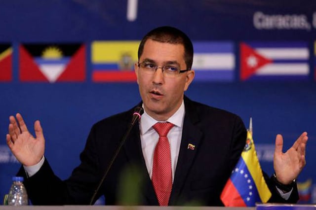 File photo of Venezuela Foreign Minister Jorge Arreaza. (Image: Reuters)