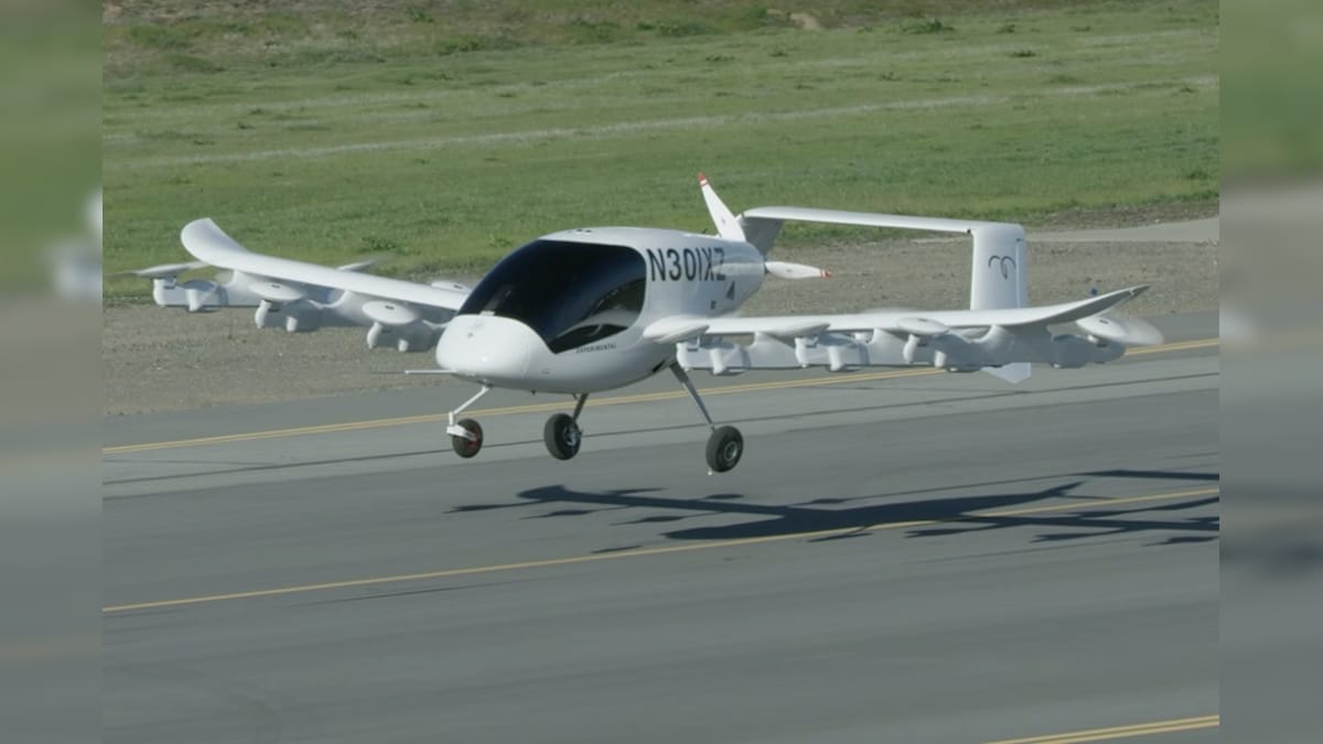 Google CoFounder Backed Kitty Hawk Cora Electric Flying Taxi Explained