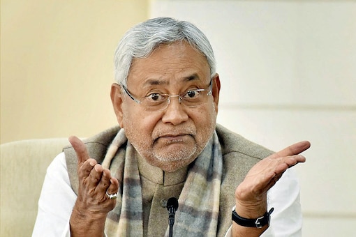 File photo of Bihar Chief Minister Nitish Kumar. (PTI)