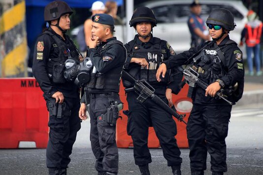 Members of the Philippine National Police (PNP). (Image: Reuters)