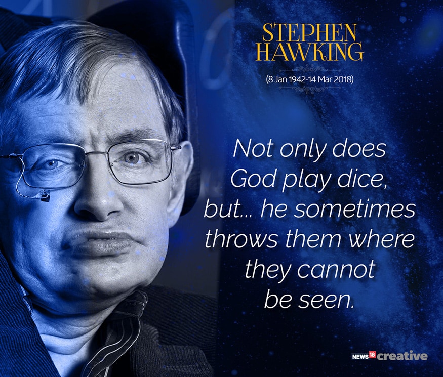 19 Most Popular Inspirational Quotes by Stephen Hawking - News18