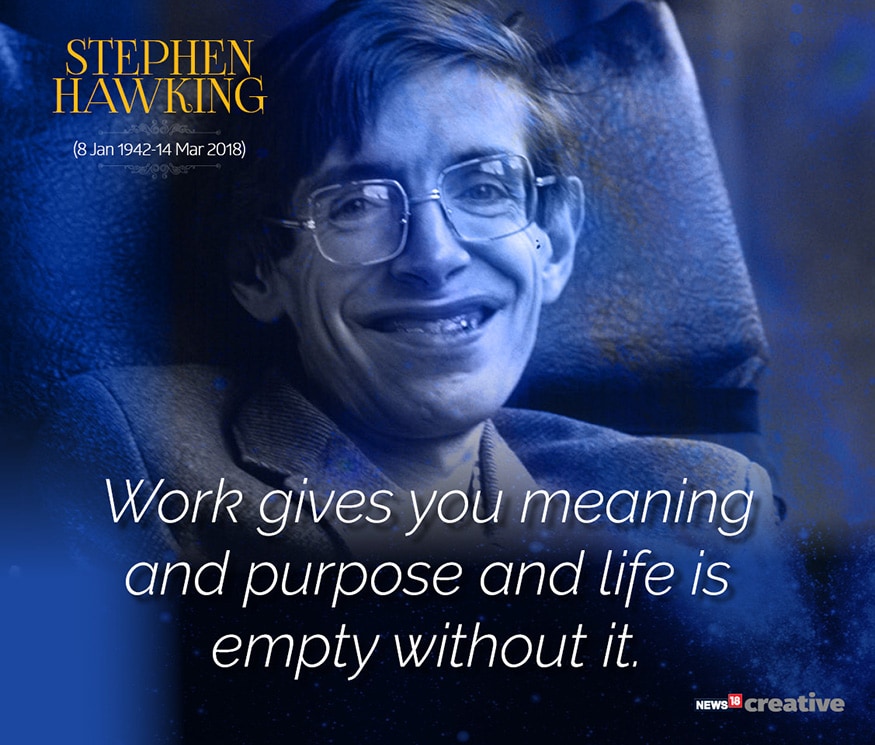 19 Most Popular Inspirational Quotes by Stephen Hawking - News18