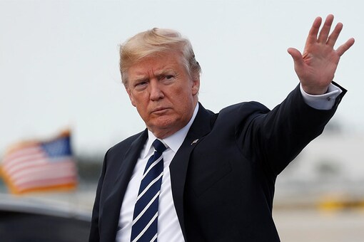 File photo of US President Donald Trump. 