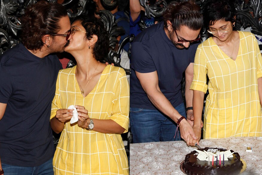 Aamir Khan Celebrates Birthday With Media; See Pictures - News18