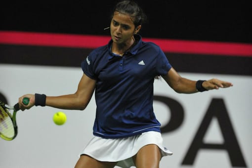 Ankita Raina. (AFP)