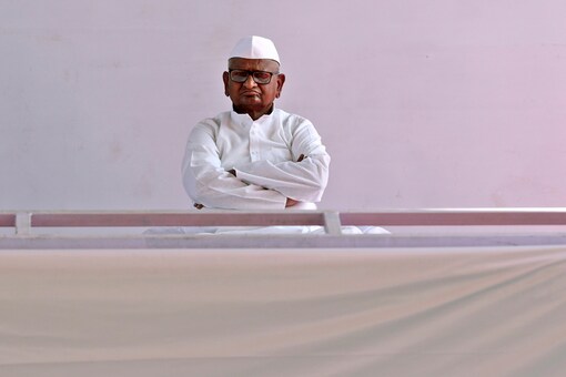 File photo of social activist Anna Hazare. (AP Photo)