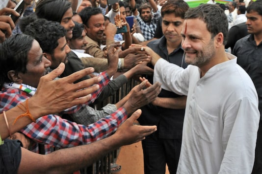 Congress president Rahul Gandhi meets people during a rally in Karnataka (File photo: PTI) Congress president Rahul Gandhi meets people during a rally in Karnataka (File photo: PTI)