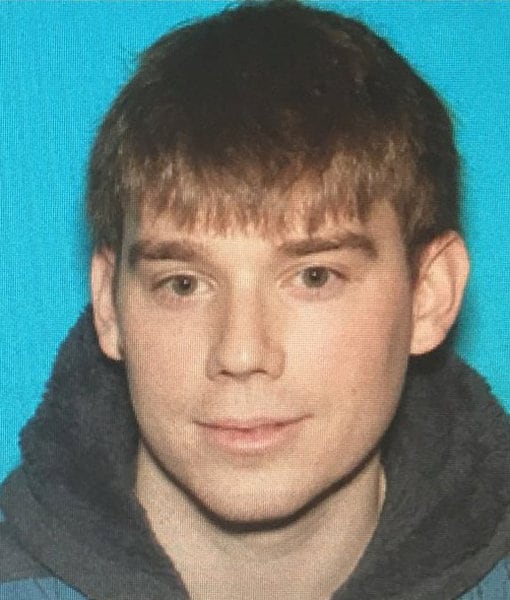 Travis Reinking, 29, of Morton, Illinois, is shown in this undated photo obtained April 22, 2018. Reinking is wanted as a person of interest by police after a fatal shooting at a Waffle House restaurant near Nashville, Tennessee, U.S., April 22, 2018. Metro Nashville Police Department/Handout via REUTERS