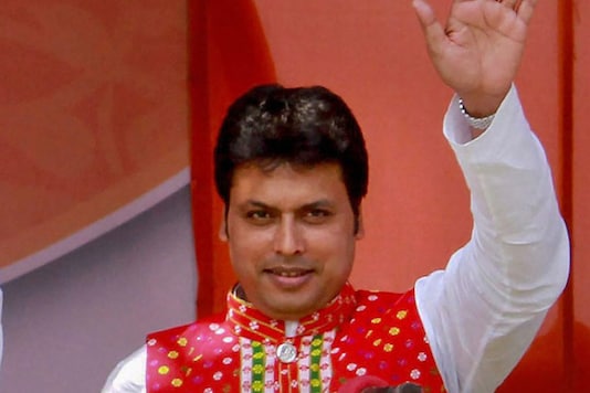 File photo of Tripura CM Biplab Kumar Deb. File photo of Tripura CM Biplab Kumar Deb.